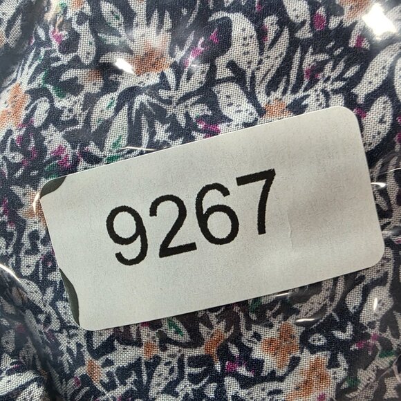 Womens Indigo Rose Multicolor Floral Dress V Neck Long Sleeve 100% Rayon Size XL - Picture 10 of 10